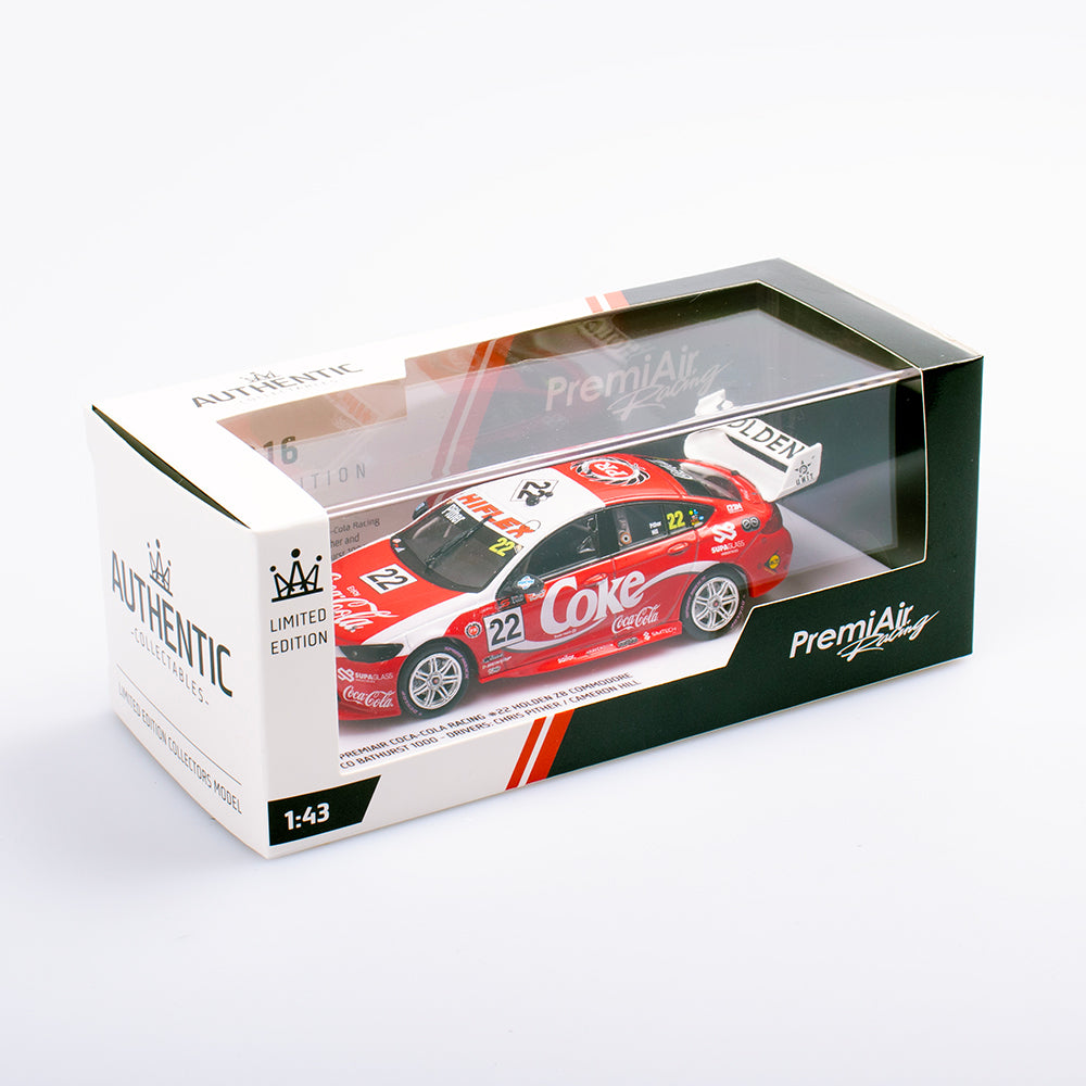 1:43 PremiAir Coca-Cola Racing #22 Holden ZB Commodore - 2022 Repco Bathurst 1000