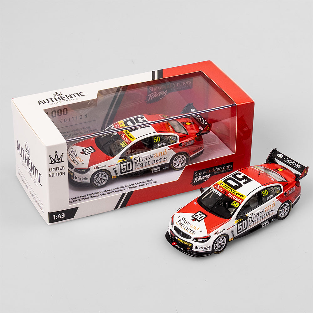 1:43 Shaw and Partners Racing #50 Holden VF Commodore - 2022 Dunlop Super2 Series Sandown Round