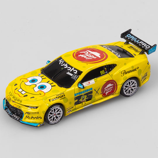 1:64 Brad Jones Racing Pizza Hut #96 SpongeBob SquarePants Chevrolet Camaro ZL1 - 2024 Melbourne SuperSprint (AGP)