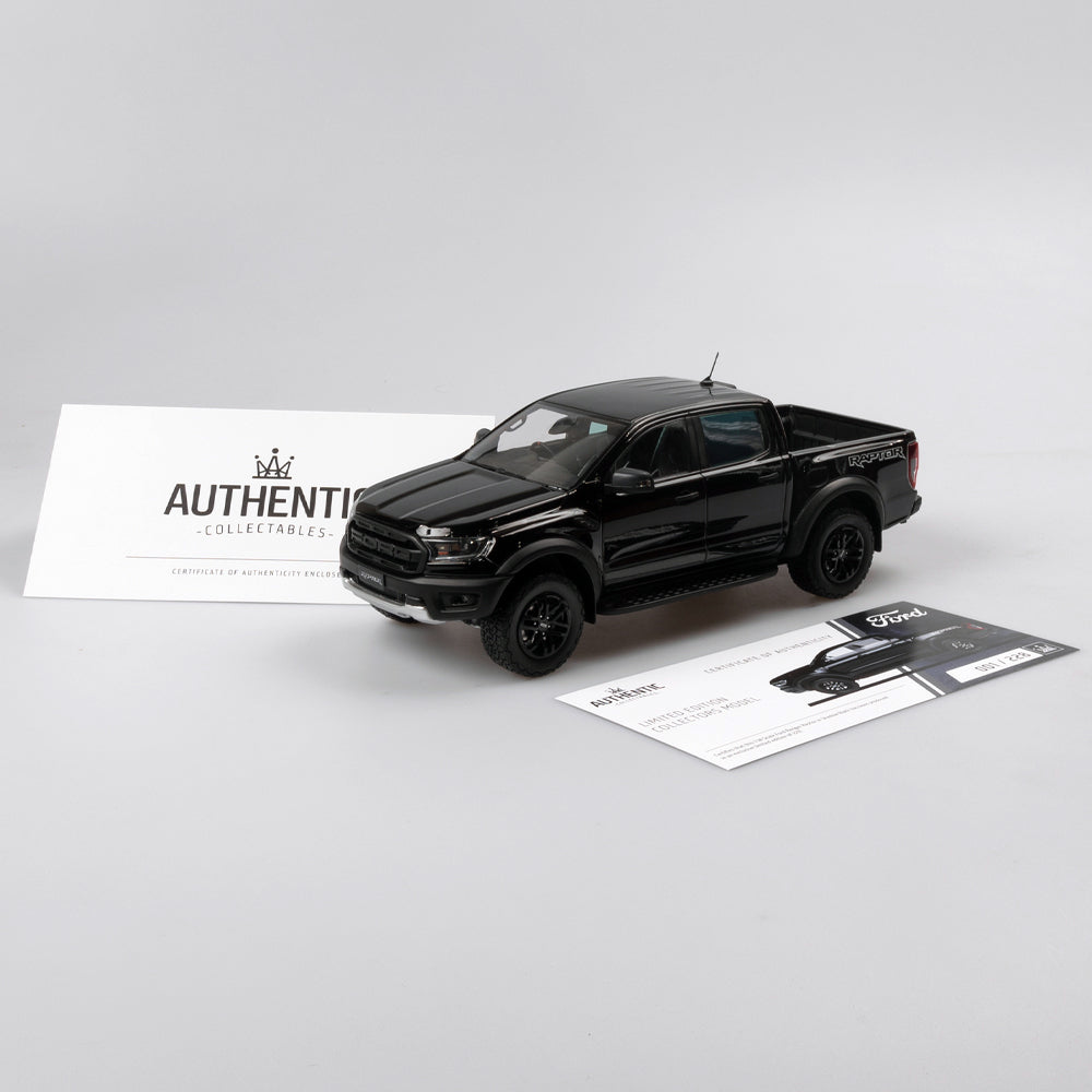 1:18 Ford Ranger Raptor - Shadow Black