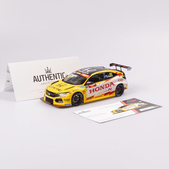 1:18 Honda Wall Racing #50 Honda Civic Type R TCR - 2022 TCR Australia Championship Winner