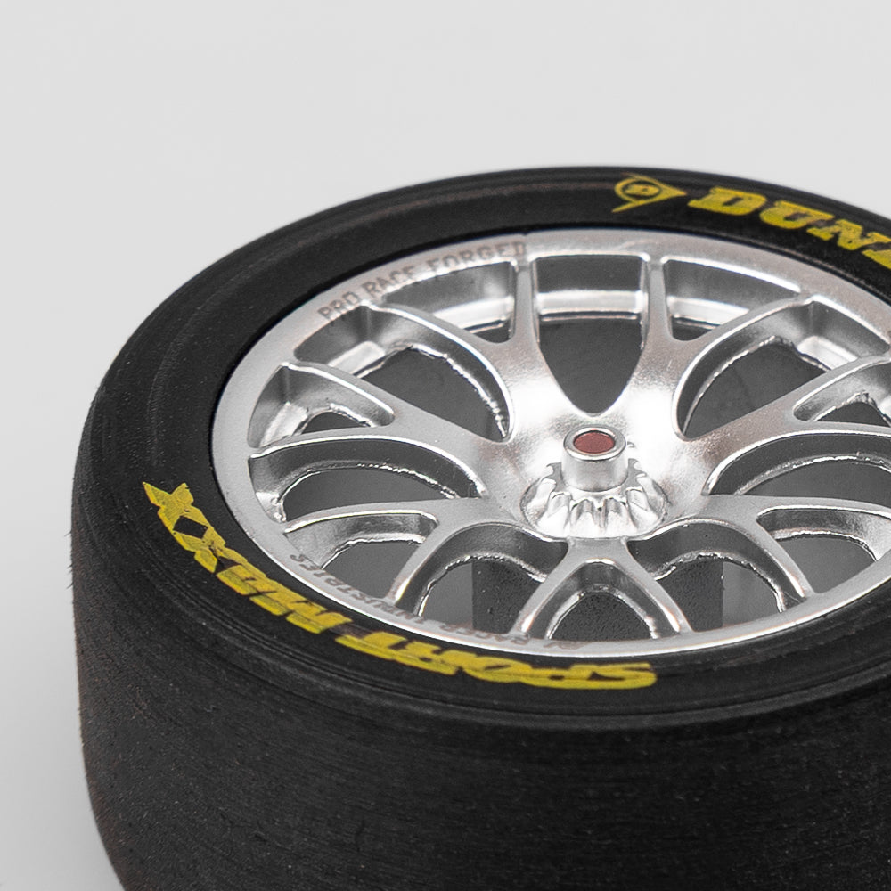 Authentic Collectables 1:18 GEN 3 Supercar Wheel Set (Yellow Text)