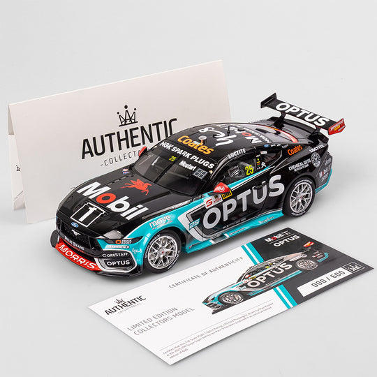 1:18 Mobil 1 Optus Racing #25 Ford Mustang GT - 2025 ITM Taupo Super 440 Race 9 Winner