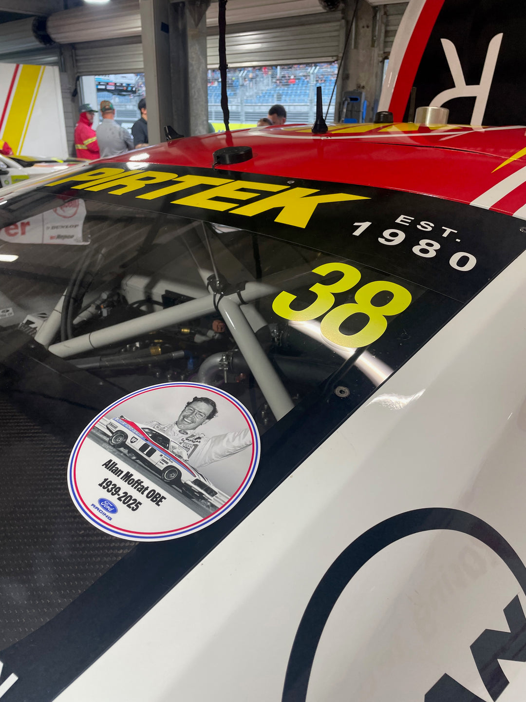 Allan Moffat Tribute Sticker - Pre Order