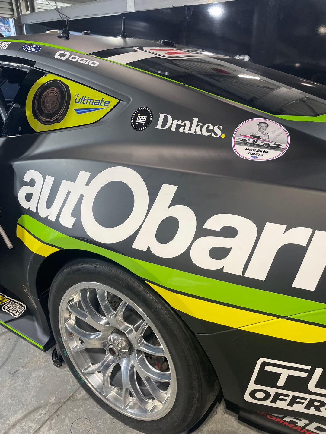 Allan Moffat Tribute Sticker - Pre Order