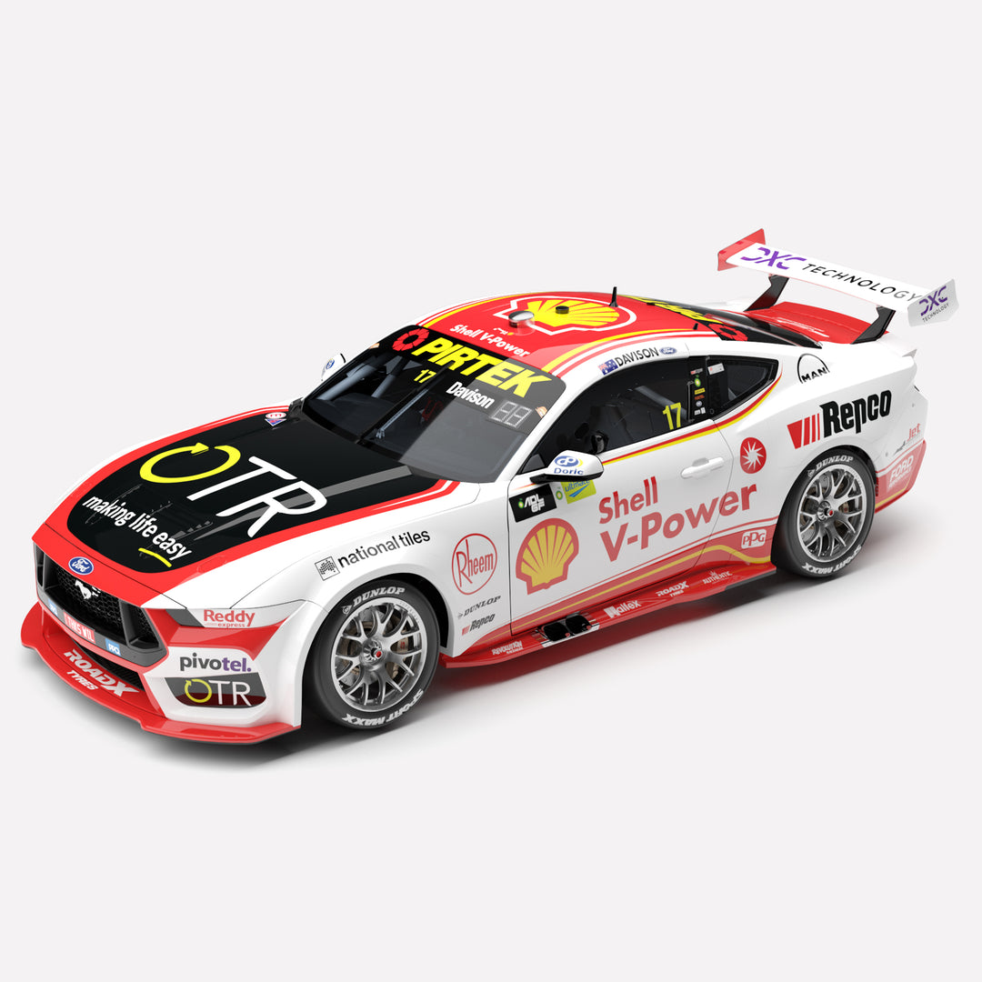 1:18 Shell V-Power Racing Team #17 Ford Mustang GT 2025 BP Adelaide Grand Final Driver: Will Davison (Final Round With DJR)