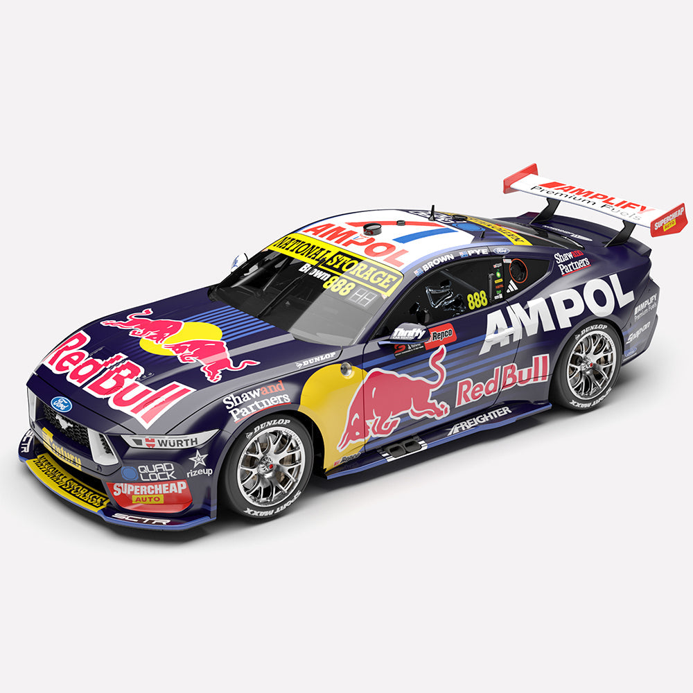 1:43 Red Bull Ampol Racing #888 Ford Mustang GT - 2026 Repco Bathurst 1000 Second Place