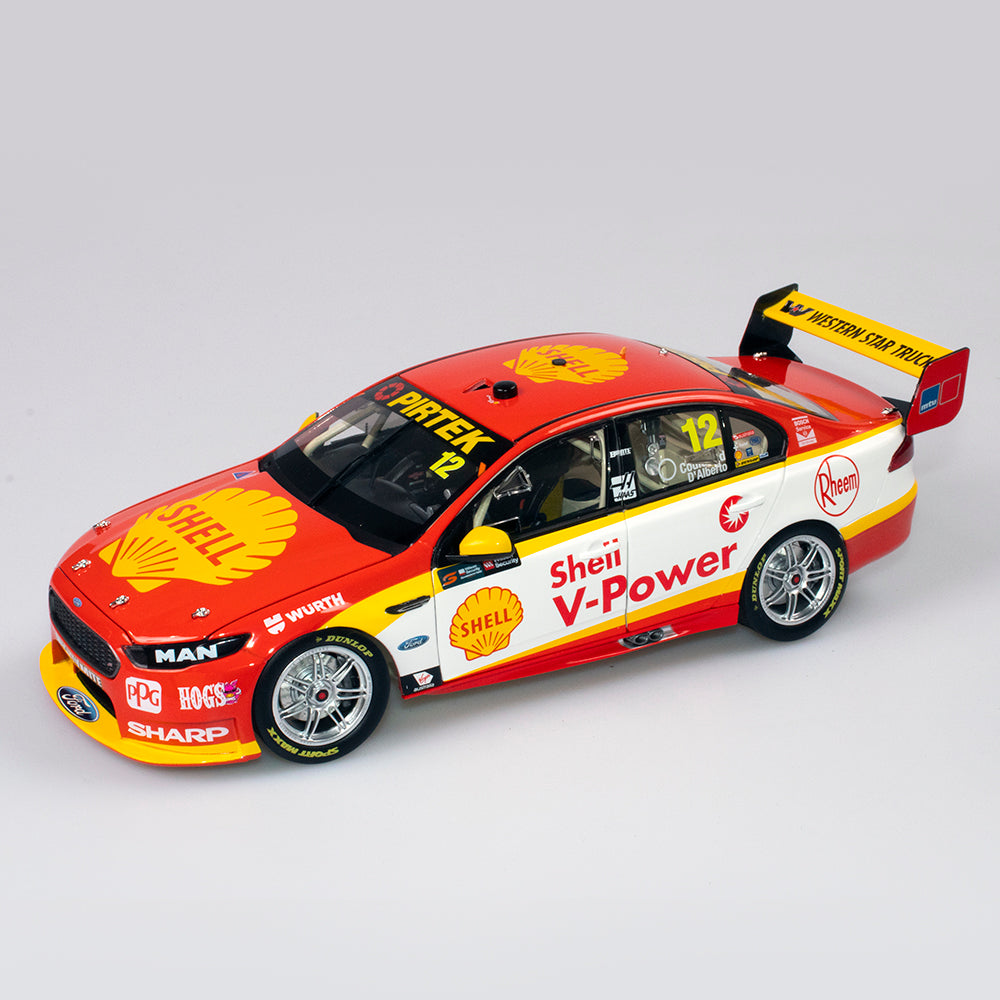 1:18 Shell V-Power Racing Team #12 Ford FGX Falcon Supercar - 2017 Sandown 500 Retro Round