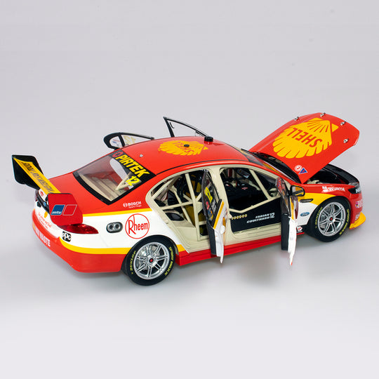 1:18 Shell V-Power Racing Team #12 Ford FGX Falcon Supercar - 2017 Sandown 500 Retro Round