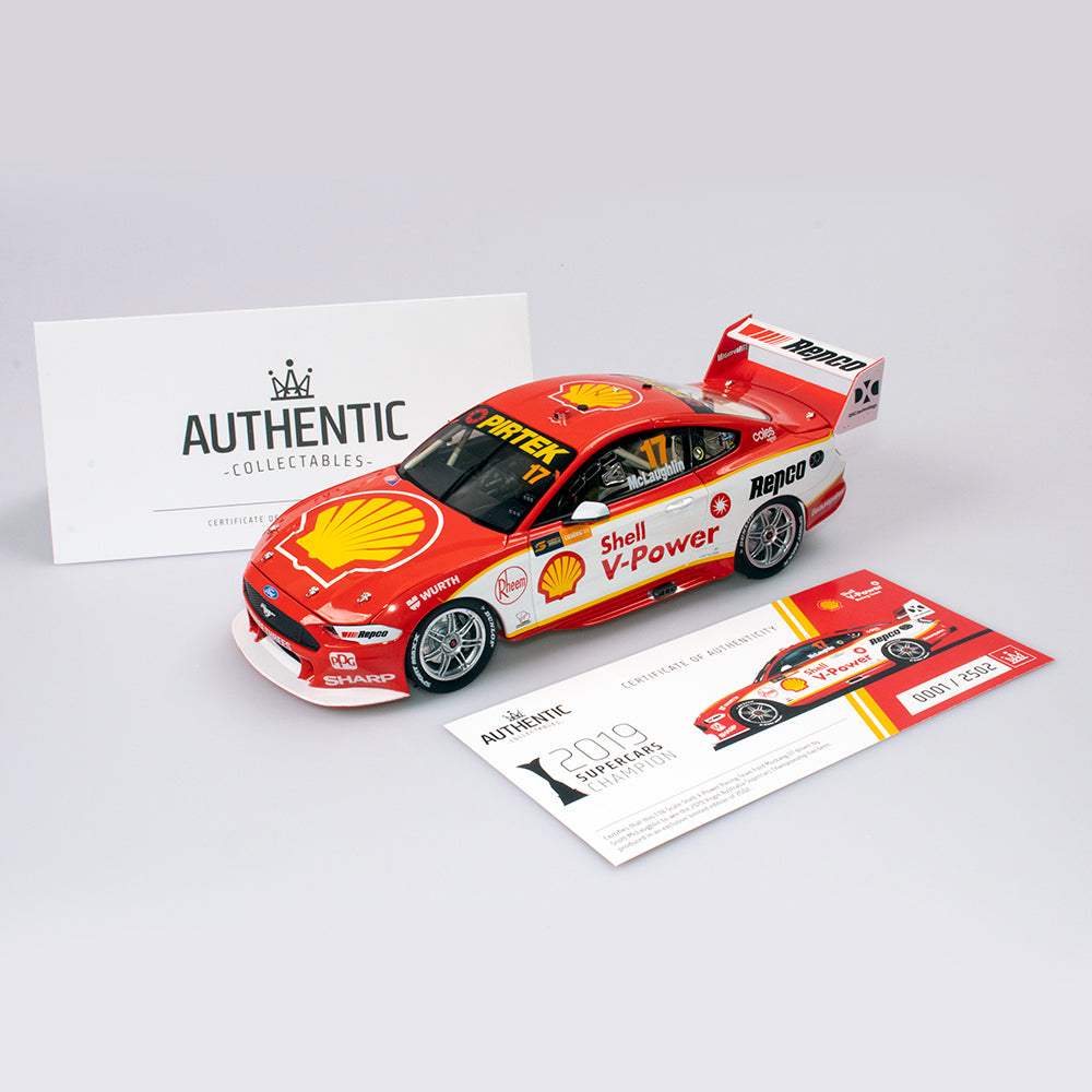 1:18 Shell V-Power Racing Team #17 Ford Mustang GT Supercar - 2019 Championship Winner