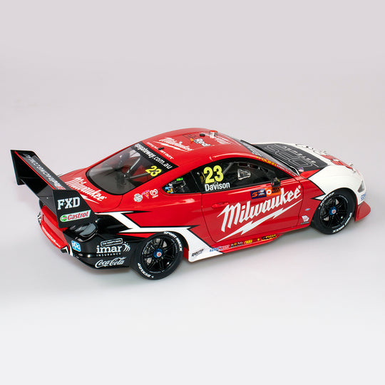 1:18 Milwaukee Racing #23 Ford Mustang GT Supercar - 2019 Championship Season