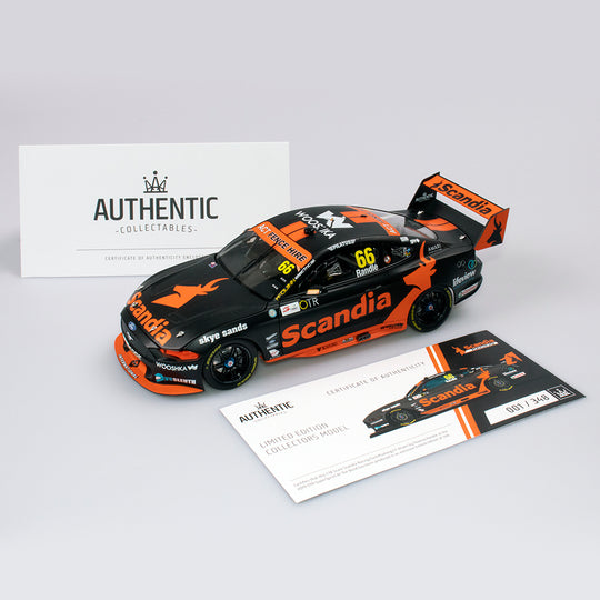 1:18 Scandia Racing #66 Ford Mustang GT Supercar - 2019 Championship Season