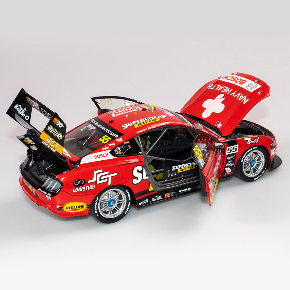 1:18 Supercheap Auto Racing #55 Ford Mustang GT Supercar - 2019 Sandown 500 Retro Round