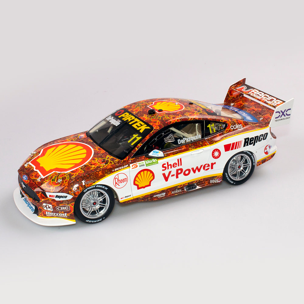 1:18 Shell V-Power Racing Team #11 Ford Mustang GT - 2021 Merlin Darwin Triple Crown Indigenous Livery