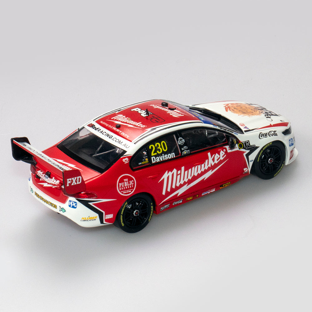 1:43 23 Red Racing #230 Ford FGX Falcon Supercar 2018 VASC Season