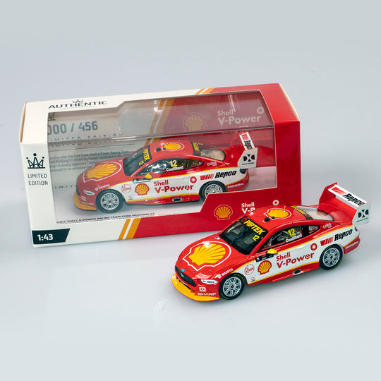 1:43 Shell V-Power Racing Team #12 Ford Mustang GT Supercar - 2019 Championship Season