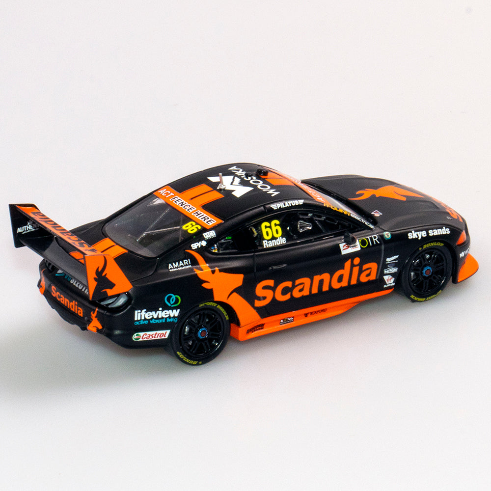 1:43 Scandia Racing #66 Ford Mustang GT Supercar - 2019 Championship Season