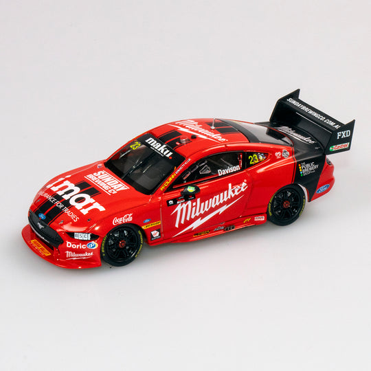 1:43 Milwaukee Racing #23 Ford Mustang GT Supercar - 2020 Championship Season