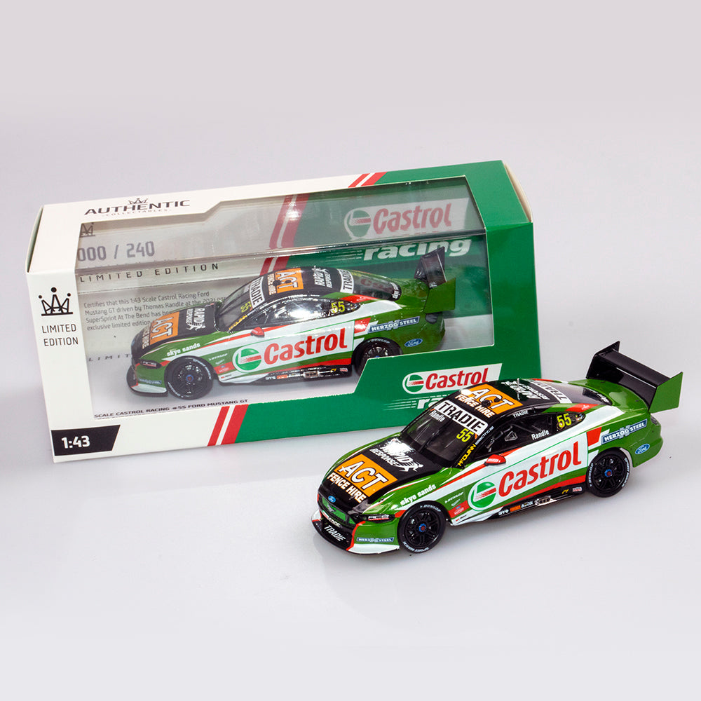 Castrol Racing Kit 1:43 Castrol Racing #55 Ford Mustang GT - 2021 OTR SuperSprint At The ...