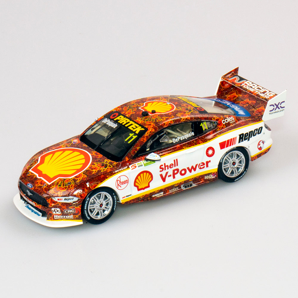 1:43 Shell V-Power Racing Team #11 Ford Mustang GT - 2021 Merlin Darwin Triple Crown Indigenous Livery