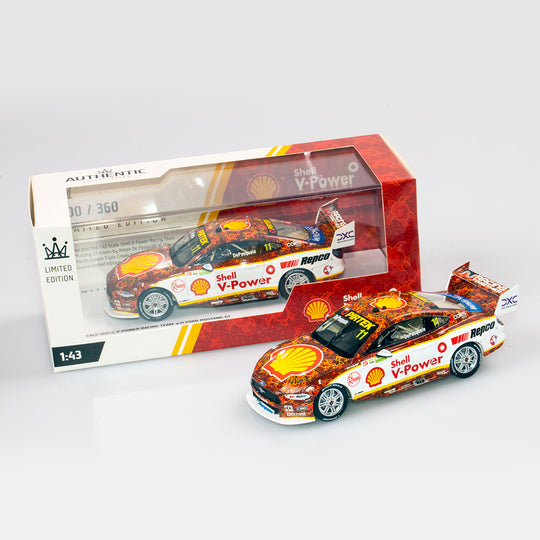 1:43 Shell V-Power Racing Team #11 Ford Mustang GT - 2021 Merlin Darwin Triple Crown Indigenous Livery