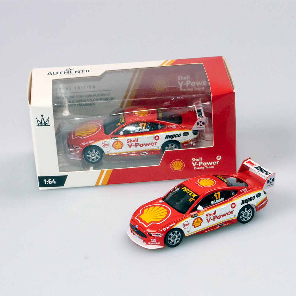 1:64 Shell V-Power Racing Team #17 Ford Mustang GT Supercar - 2019 Championship Winner