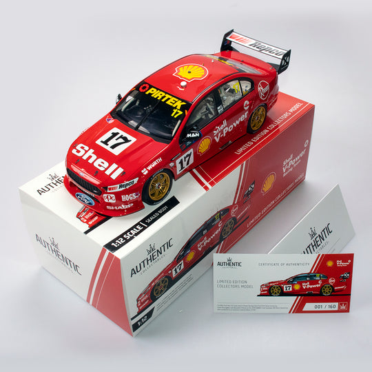 1:12 Shell V-Power Racing Team #17 Ford FGX Falcon 2018 Sandown 500 Retro Round