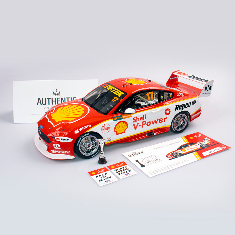 1:12 Shell V-Power Racing Team #17 Ford Mustang GT Supercar - 2019 Championship Winner