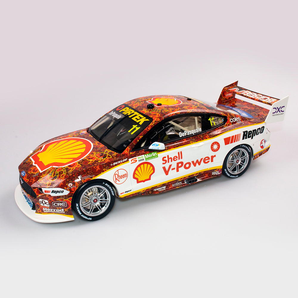 1:12 Shell V-Power Racing Team #11 Ford Mustang GT - 2021 Merlin Darwin Triple Crown Indigenous Livery