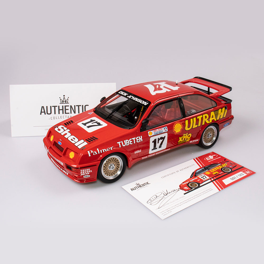 1:12 Dick Johnson Racing #17 Ford Sierra RS500 - 1988 Australian Touring Car Championship Winner - Driver: Dick Johnson