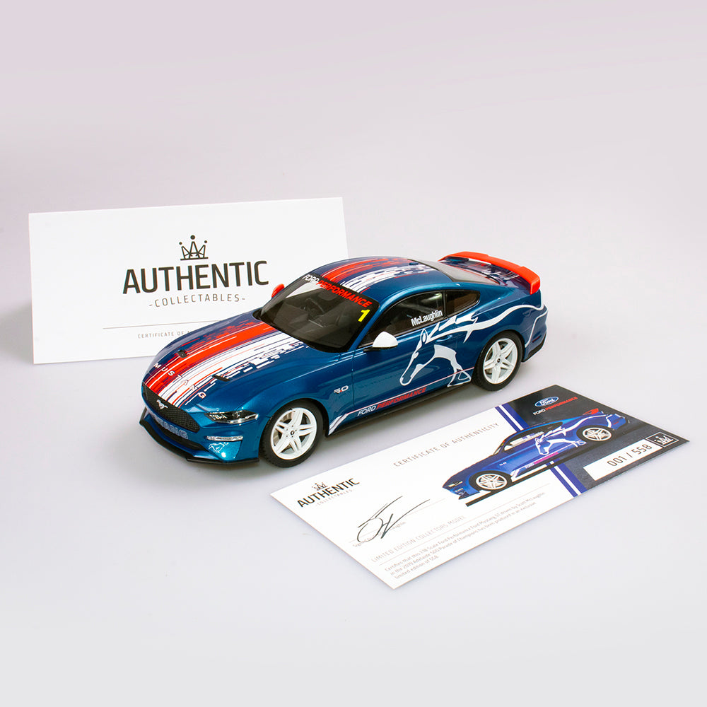 1:18 Ford Performance Ford Mustang GT - 2019 Adelaide 500 Parade Of Champions Demonstration Livery