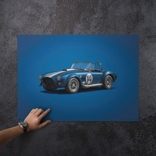 Shelby Cobra Mk III Colors of Speed Print