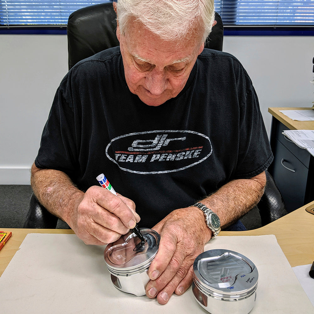 Dick Johnson Racing Signed V8 Supercar Piston