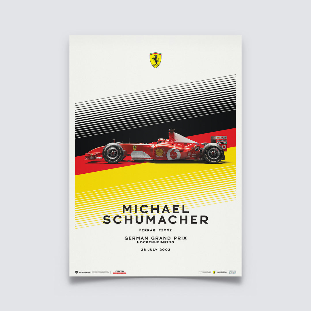 Ferrari F2002 - Michael Schumacher - German Grand Prix - 2002 - Limited Edition