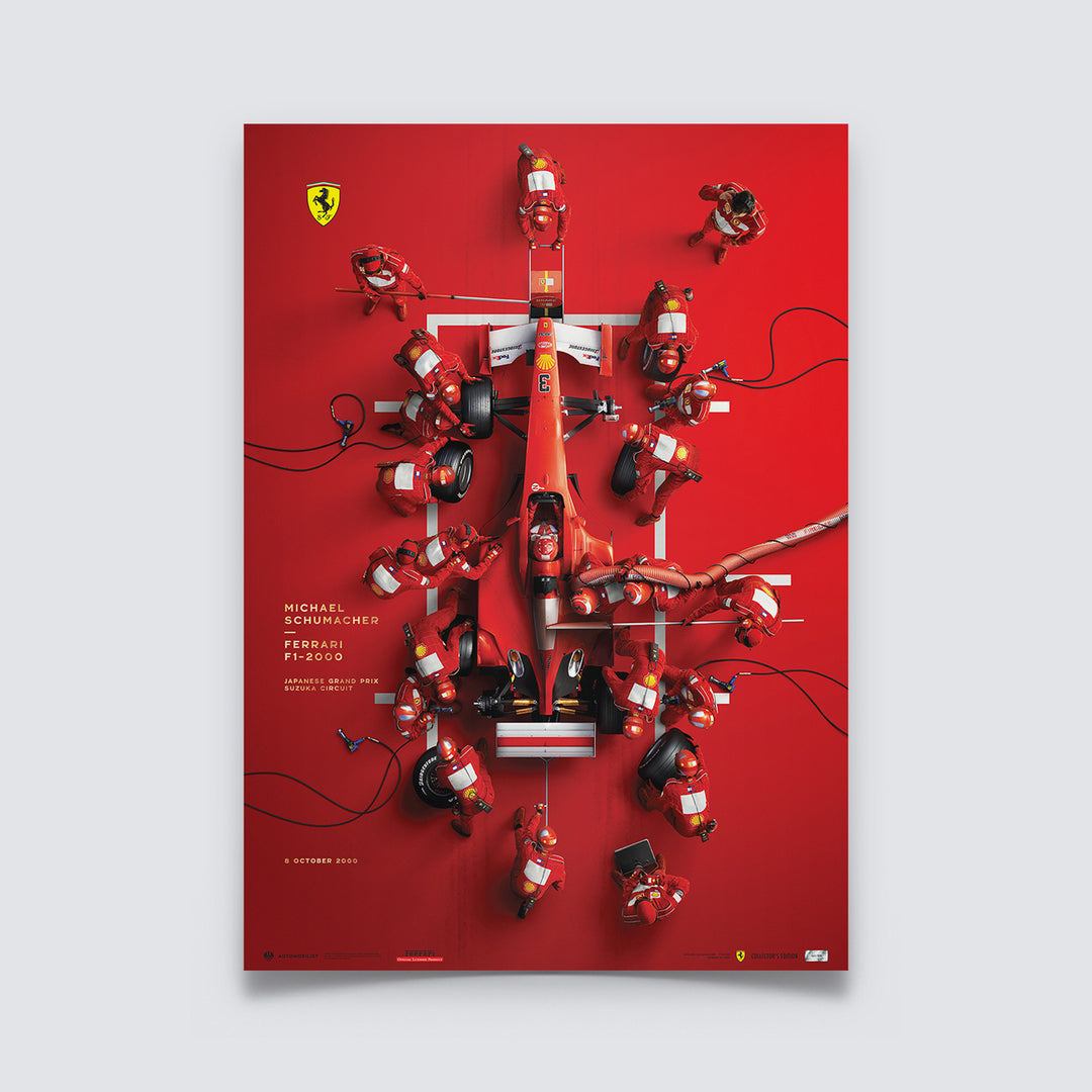 Ferrari F1-2000 - Michael Schumacher’s Pit Stop - Collector’s Edition