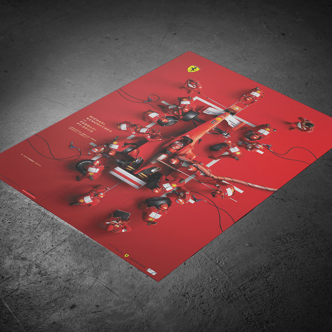 Ferrari F1-2000 - Michael Schumacher’s Pit Stop - Collector’s Edition