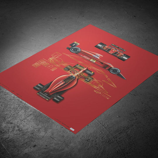 Giorgio Piola - Ferrari F1-90 - 1990 - Collector’s Edition