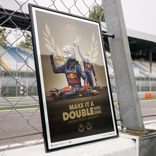 Oracle Red Bull Racing - Make It Double - Max Verstappen - 2022 F1® World Drivers' Champion | Limited Edition