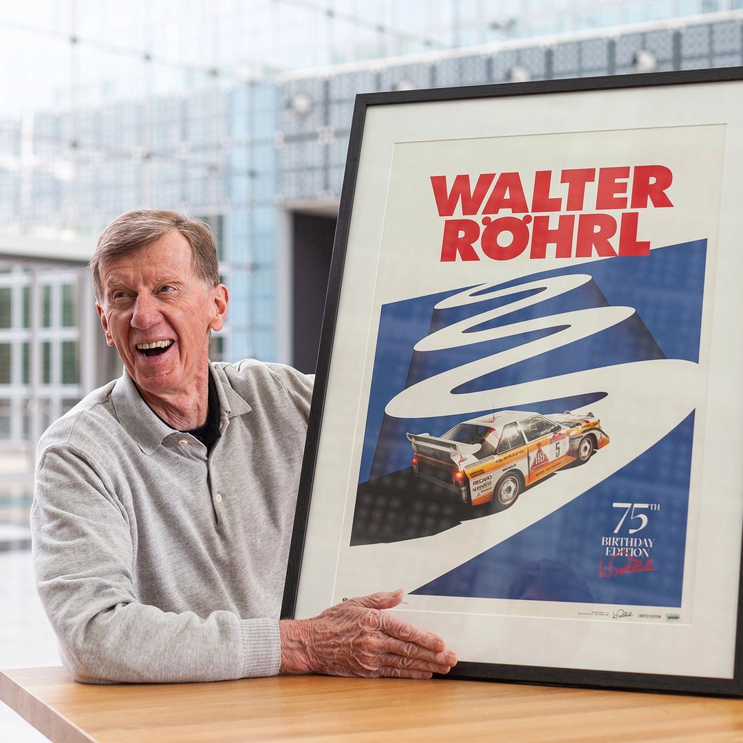 Walr Rohl Walter Rohrl - 75th Birthday - San Remo 1985 - Limited Edition Print ...