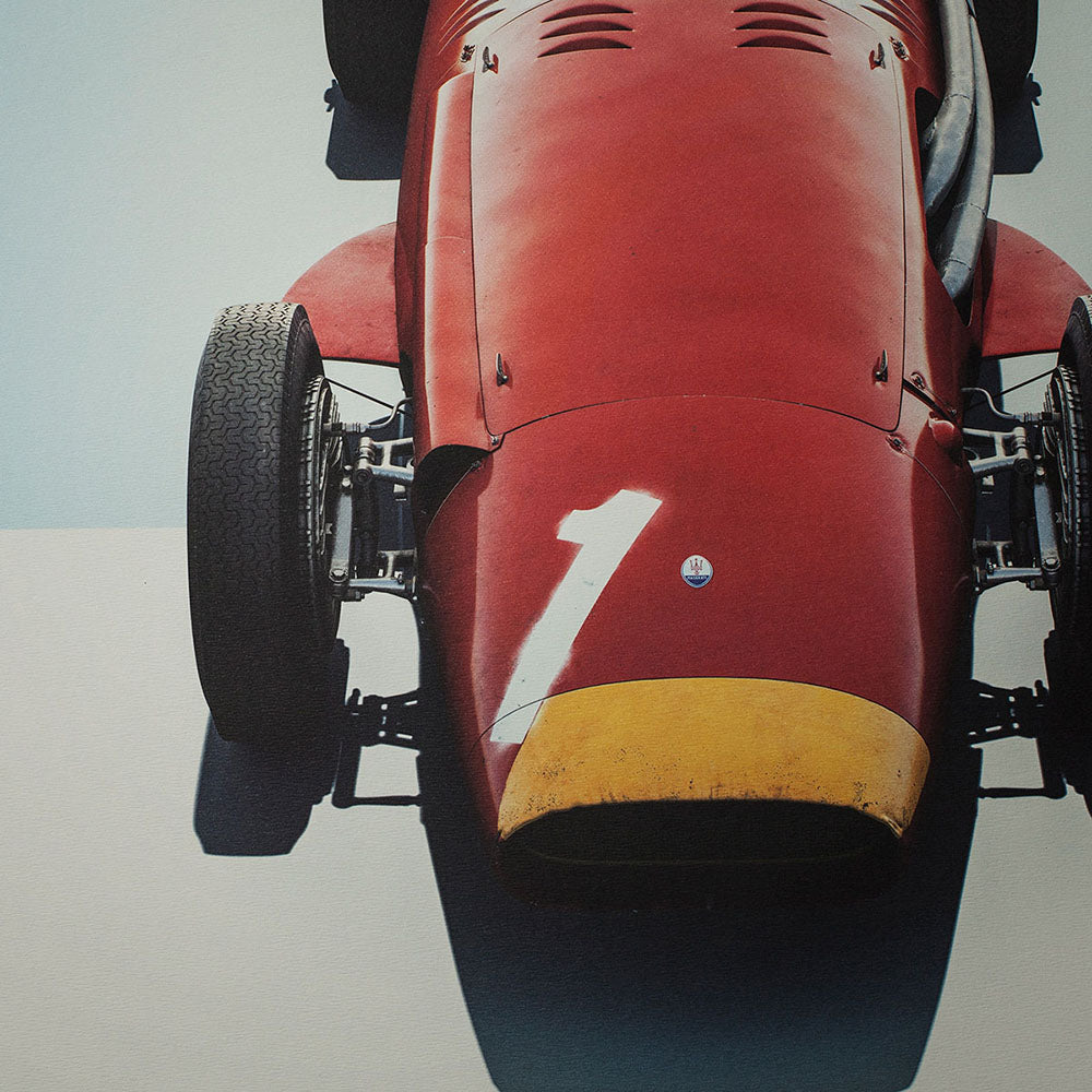 Maserati 250 F 1957 German GP Winner Print