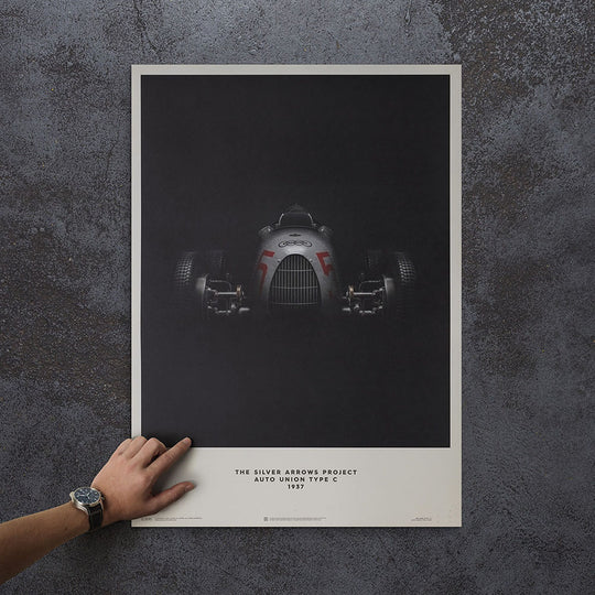 Silver Arrows Auto Union Type C Print